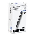 Uni-Ball Jetstream Stick Ballpoint Pen, Bold 1 mm, Blue Ink, Black Barrel 33922